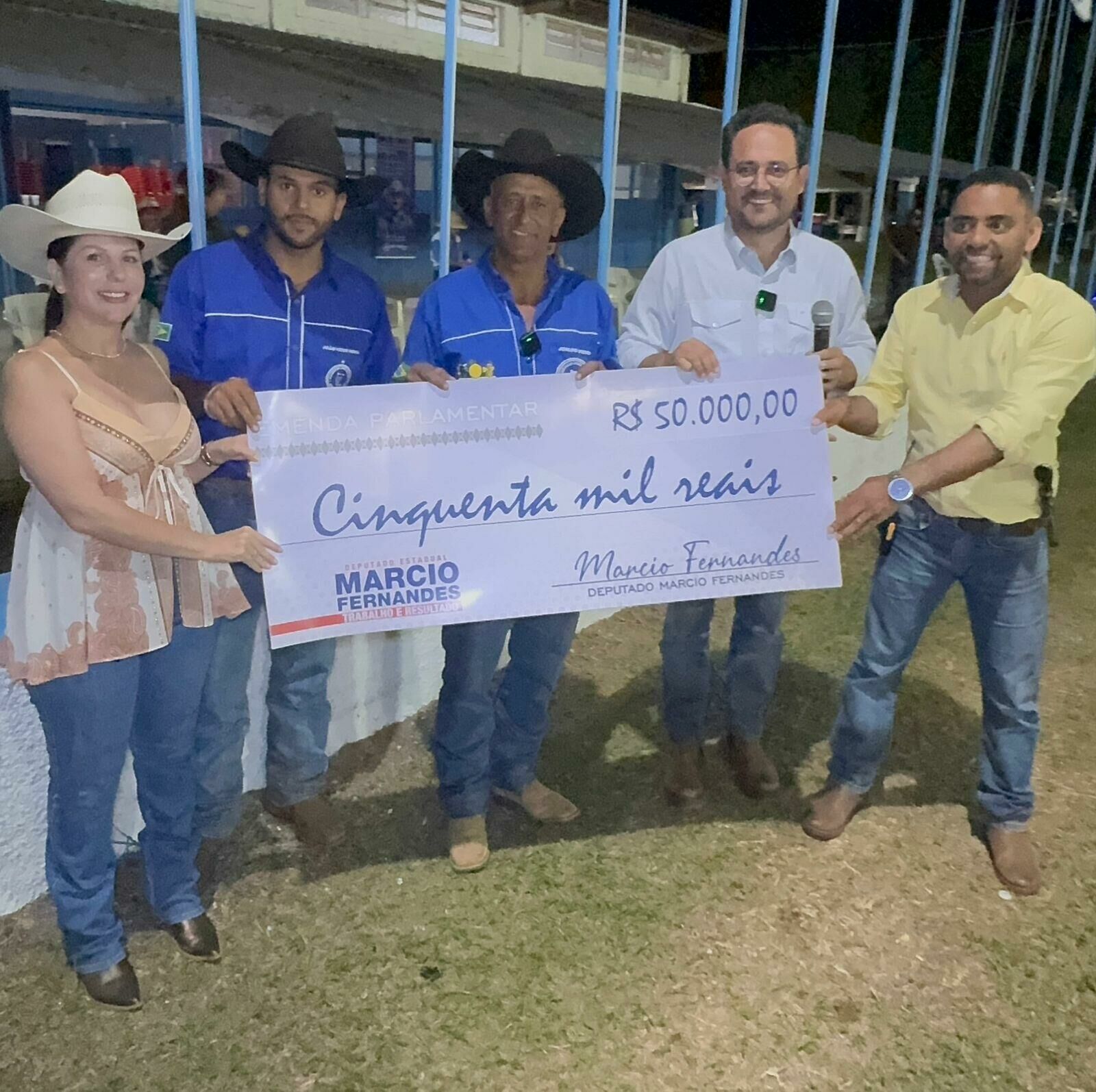 Imagem de compartilhamento para o artigo Marcio Fernandes reforça apoio ao interior com investimentos em infraestrutura e valorização do laço comprido da MS Todo dia